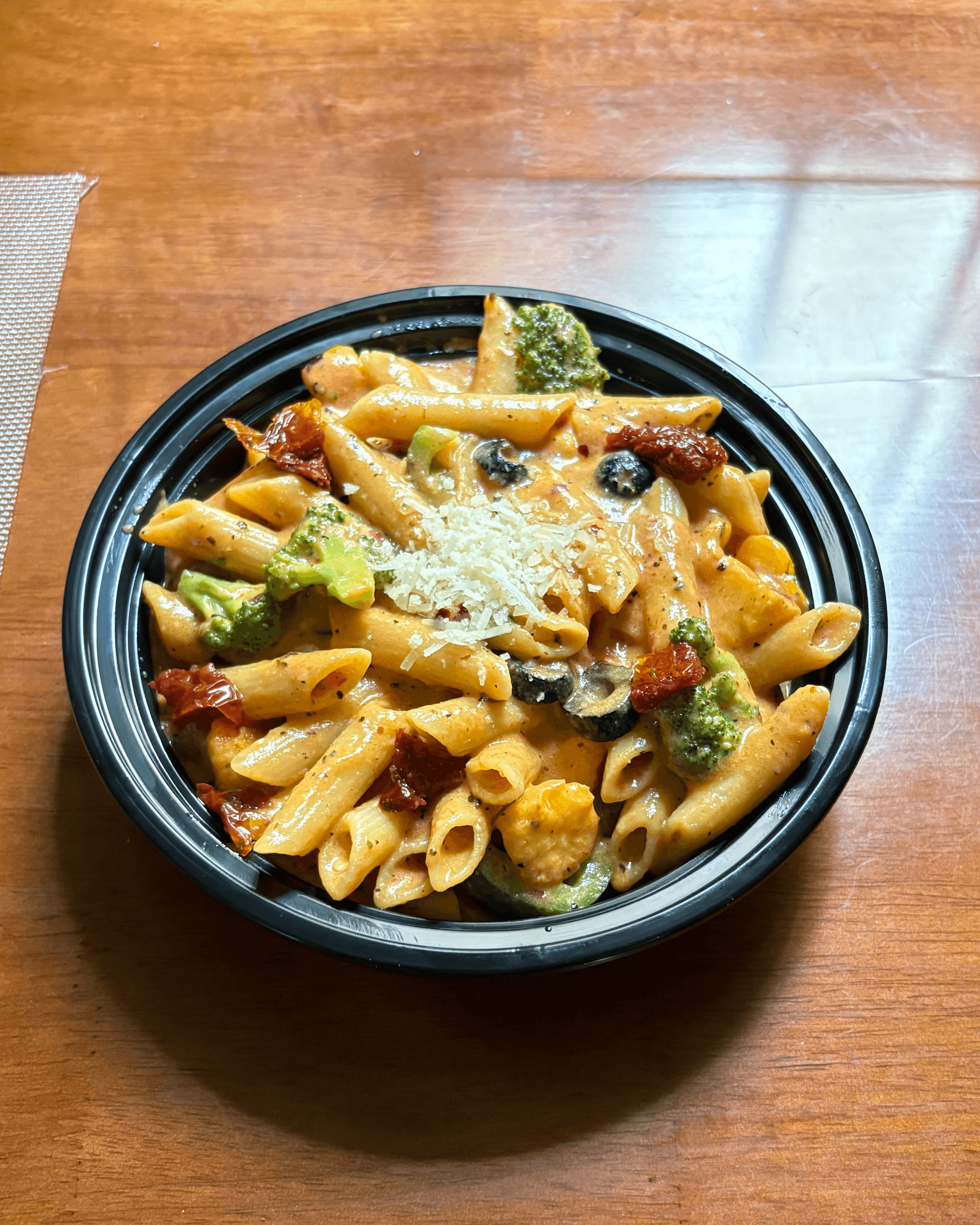 Delicious Jain-style pasta